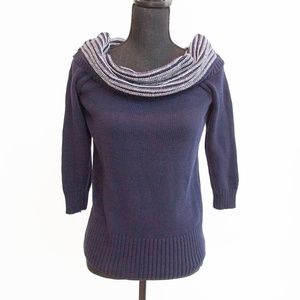 LOFT Navy Sweater